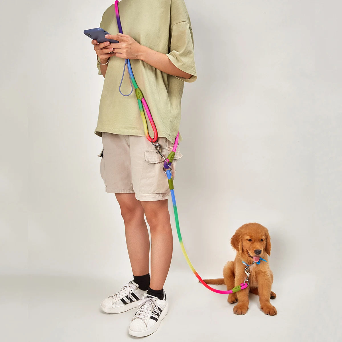 Reflective Nylon Dog Leash  (Small Dogs)