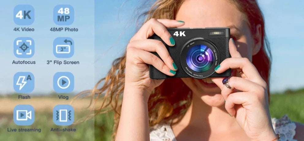 4K Digital Camera | Perfect for summer!